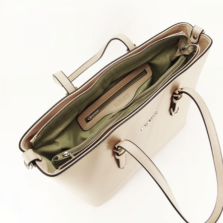 Irodai/hétköznapi bézs táska F9126 11 [3]