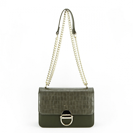 David Jones khaki színű táska CM6550 12 [1]