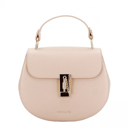 Rózsaszín valódi bőr táska 8946 120 Roz [1]