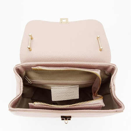 Rózsaszín valódi bőr táska 8946 120 Roz [6]