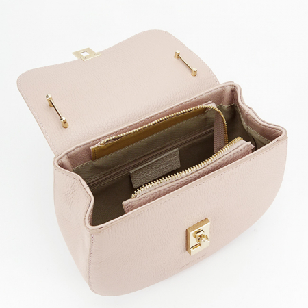 Rózsaszín valódi bőr táska 8946 120 Roz [7]