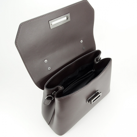 Sötétbarna valódi bőr táska 8972 123 [7]