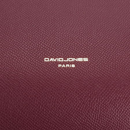 Bordó David Jones táska CM7391-1 17 [10]