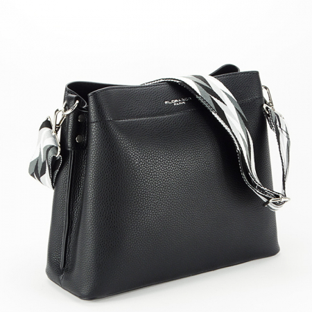 FLORA&Co közepes táska F3655 15 fekete [2]