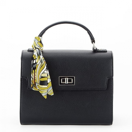 FLORA&Co közepes táska F9001 14 fekete [2]