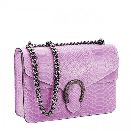 Valódi bőr - Lila valódi bőr táska 1524 123