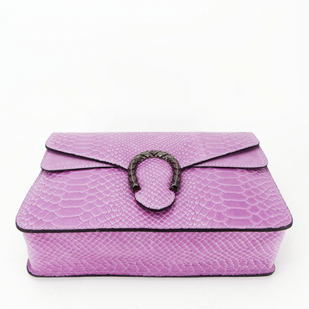 Lila valódi bőr táska 1524 123 [4]