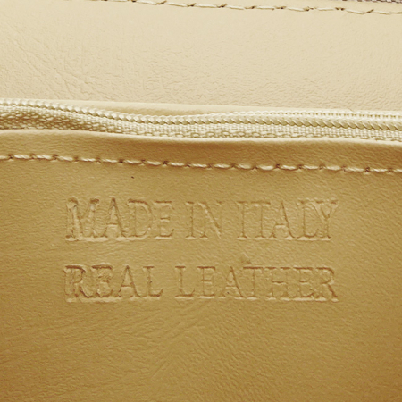 Bézs valódi bőr pénztárca 8954 07 [7]