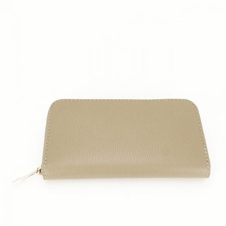 Bézs valódi bőr pénztárca 8954 07 [3]