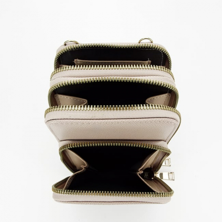 Bézs pénztárca és telefontartó 6019 07 [5]