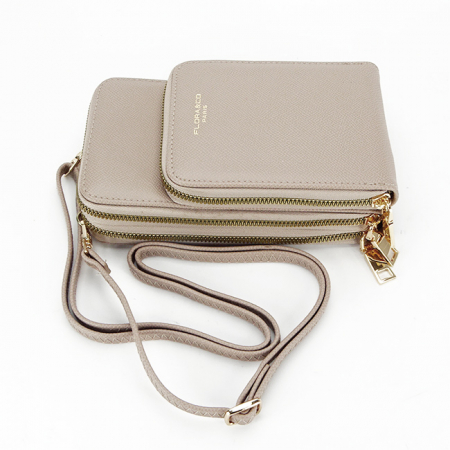 Bézs pénztárca és telefontartó 6019 07 [4]