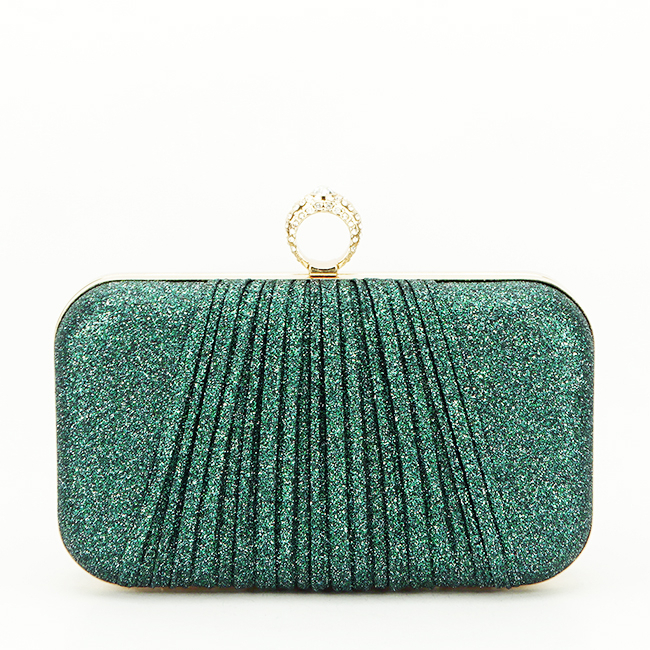 Clutch elegant B-BJH-22705 05 Verde inchis