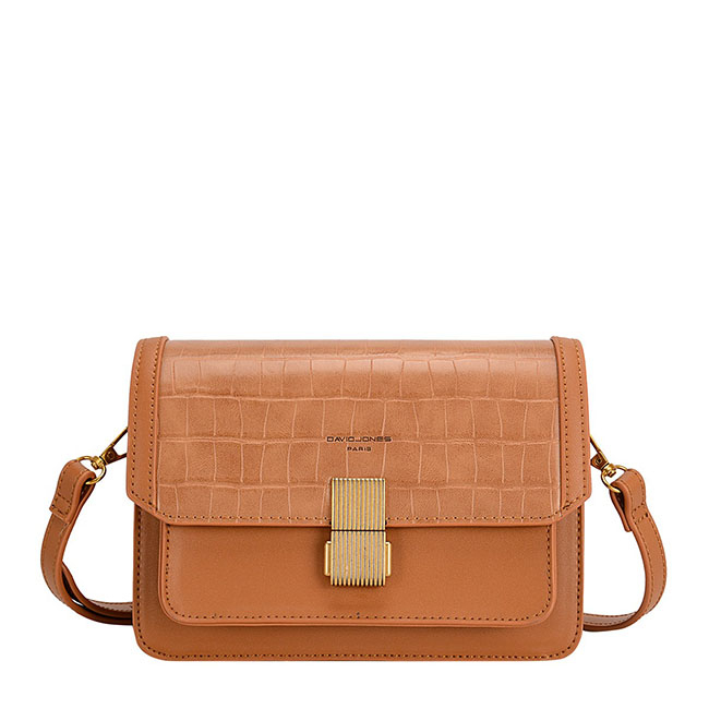 Geanta dama David Jones B-CM6427 15 Cognac