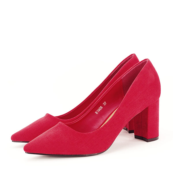 Pantofi rosii Barbara 04