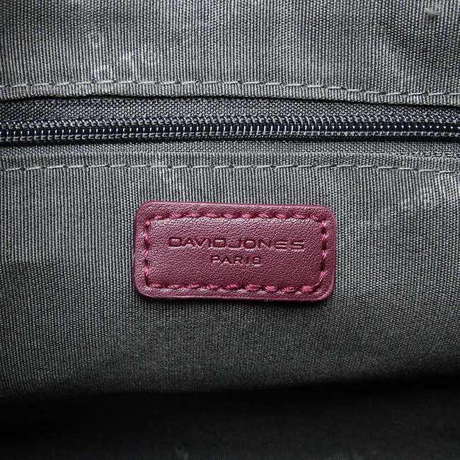 Geanta David Jones cu model B-6842-5 11 Bordo Rosu bordo