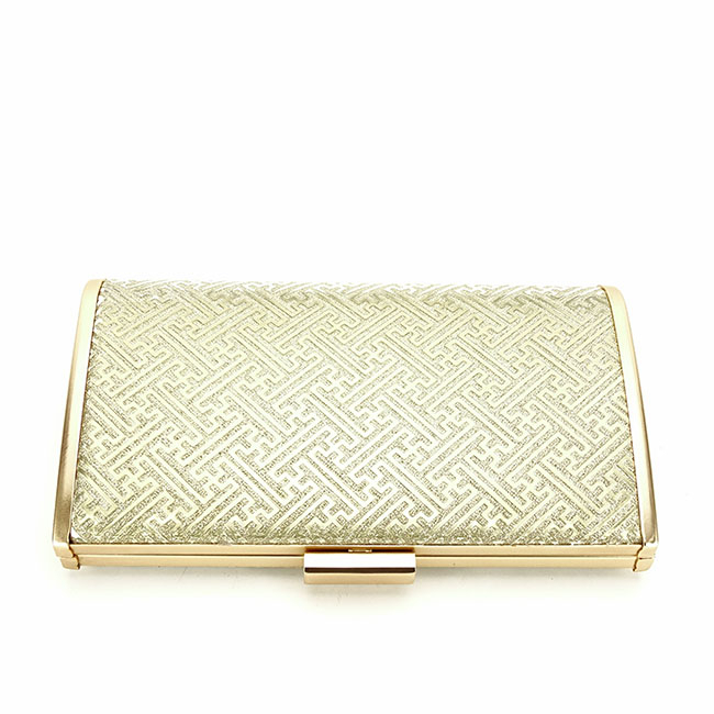 Clutch elegant B-BCK5017 05 Auriu Auriu