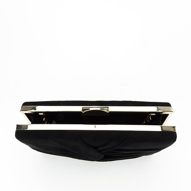 Clutch elegant din velur B-BJH-23032 05 Negru Negru