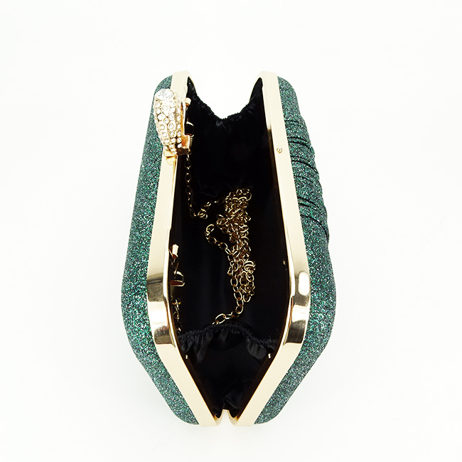 Clutch elegant B-BJH-22705 05 Verde inchis Verde