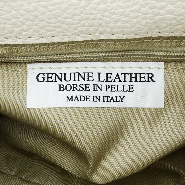 Geanta dama din piele naturala B-1523 120 Crem Crem