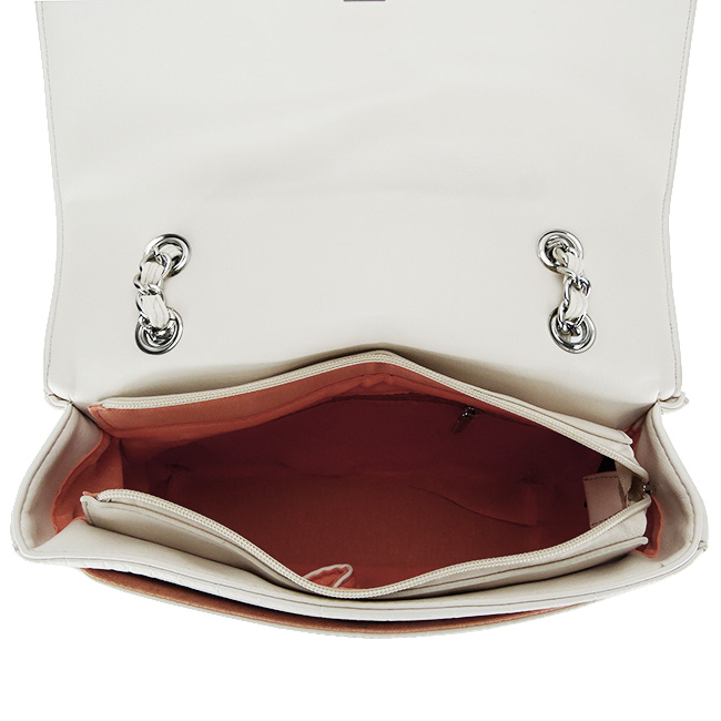 Geanta dama cu imprimeu B-DTL3125-3 16 Alb Alb