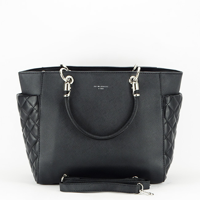 Geanta neagra David Jones de talie mare B-6835-3 12 Negru