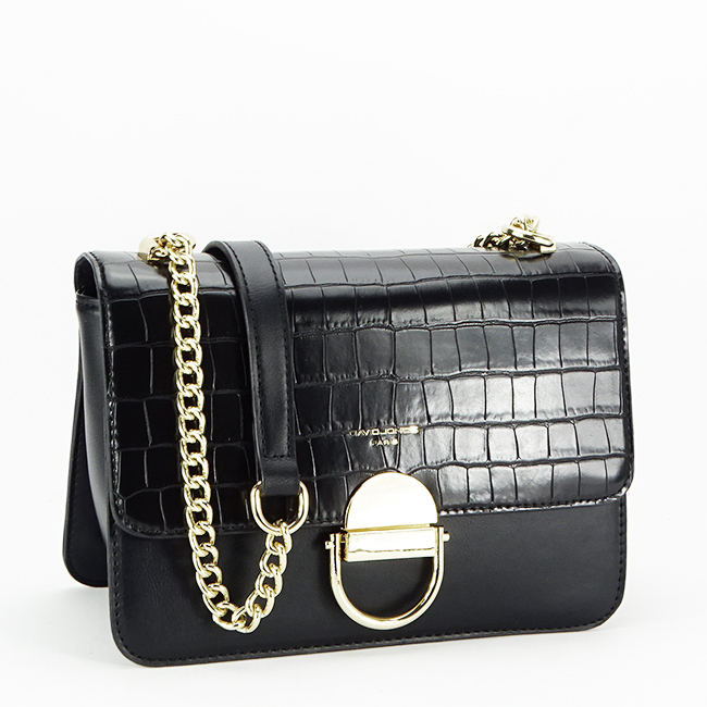 Geanta dama de umar David Jones Paris B-CM6550 12 Negru Negru