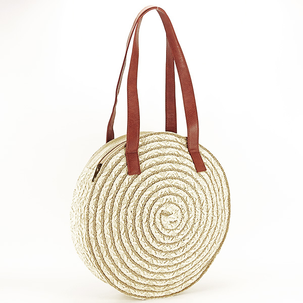 Geanta de plaja rotunda B-S264 14 Bej Bej