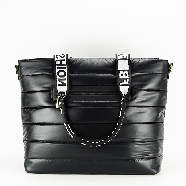 Geanta neagra FloraCo Paris din fas B-7002 13 Negru