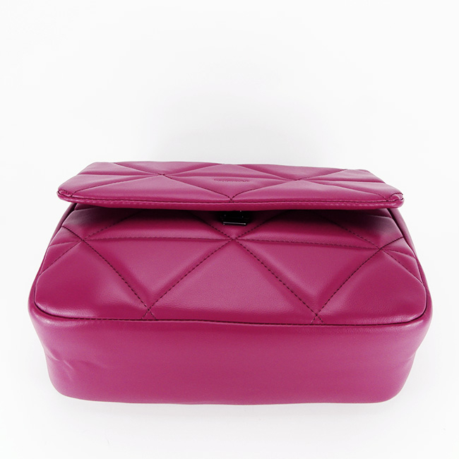 Geanta dama cu aspect matlasat B-DTL3207-1 17 Magenta Roz