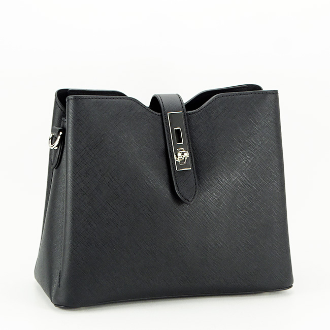 Geanta medie office casual B-F2598 14 Negru Negru