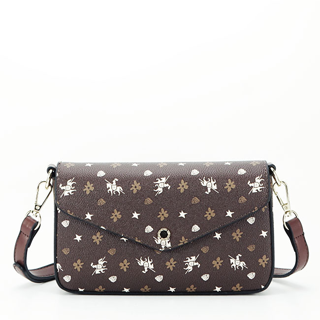 Geanta dama David Jones B-CM6120A 14 Maro inchis Maro inchis