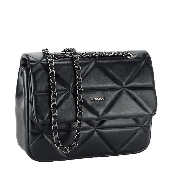 Geanta neagra medie B-DTL3207-1 17 Negru