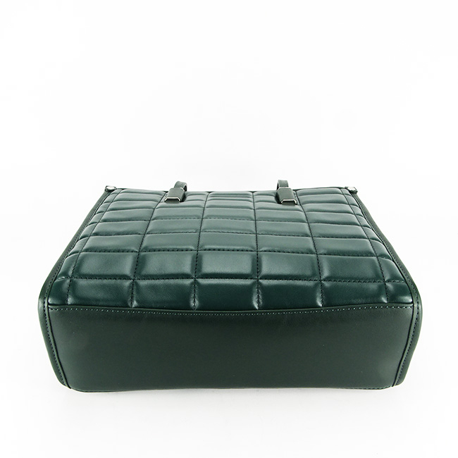 Geanta David Jones cu imprimeu B-6842-5 11 verde inchis Verde