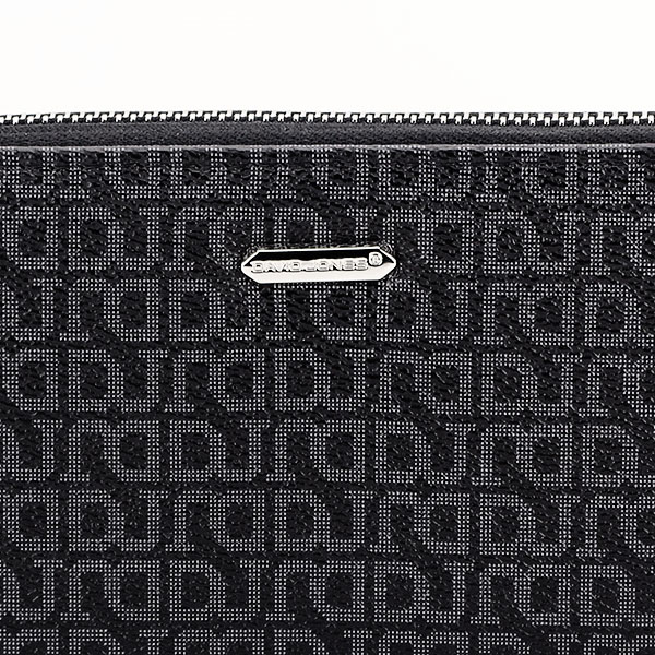 Portofel dama cu imprimeu B-P111-510 07 Negru Negru