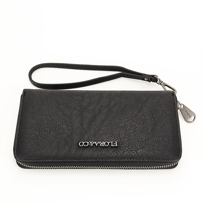Portofel dama FloraCo B-H1689 07 Negru Negru