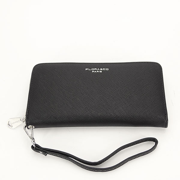 Portofel dama FloraCo B-K1688 07 Negru Negru
