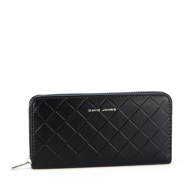 Portofel negru David Jones B-P121-510 07 Negru