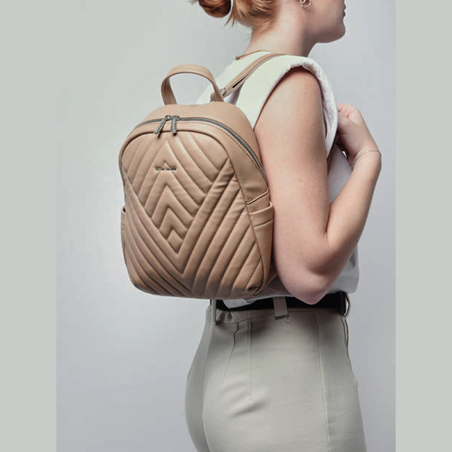 Rucsac casual David Jones B-6724-4 19 Bej Bej