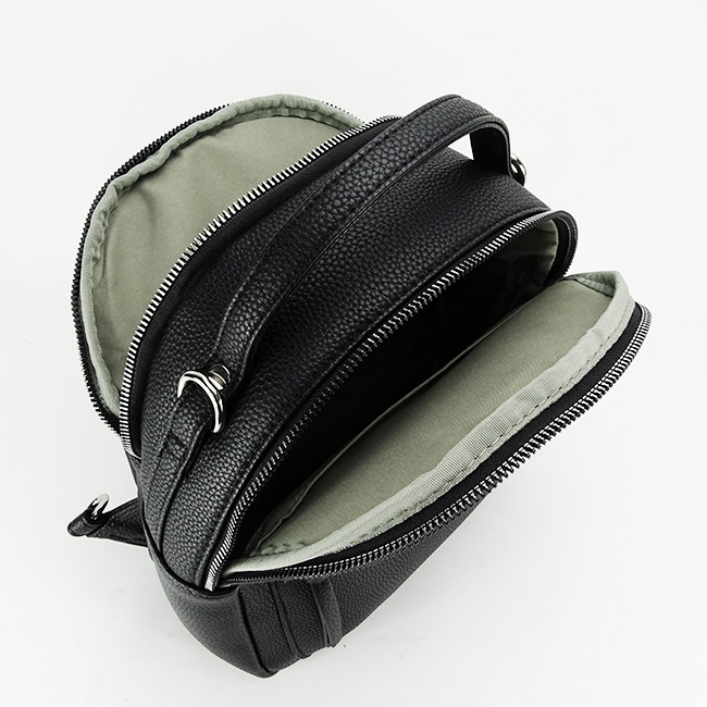 Rucsac convertibil in geanta F3606 18 Negru Negru