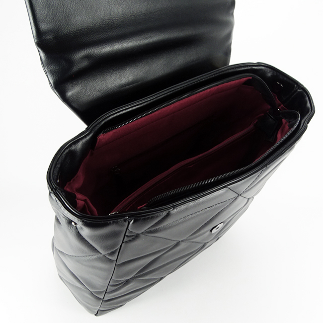 Rucsac dama casual B-DTL3207-2 17 Negru Negru