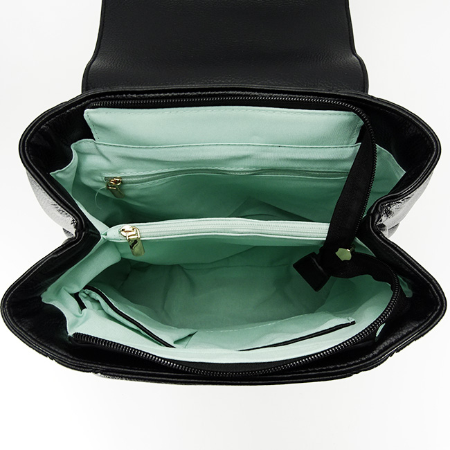 Rucsac dama casual cu model B-DTL3324-4 16 Negru Negru