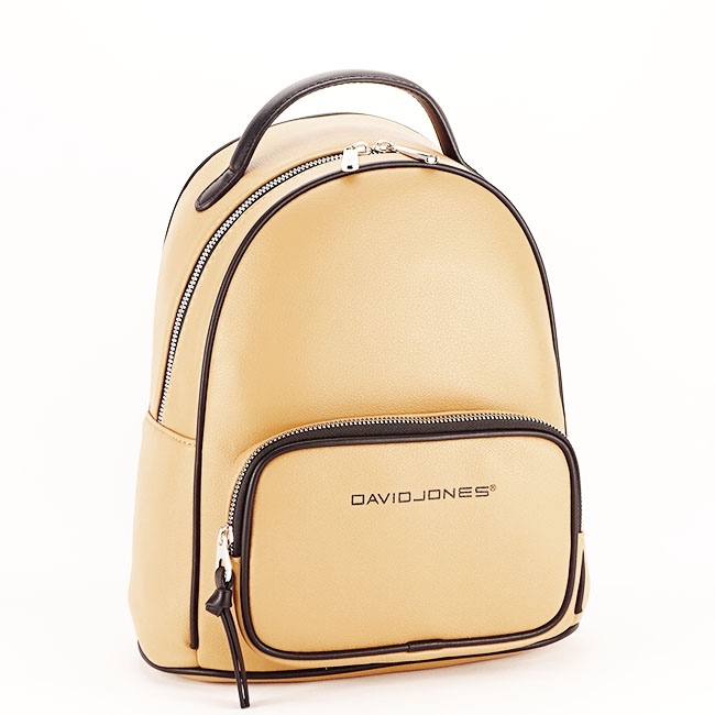 Rucsac dama David Jones B-6750-2 16 Galben pastel Galben