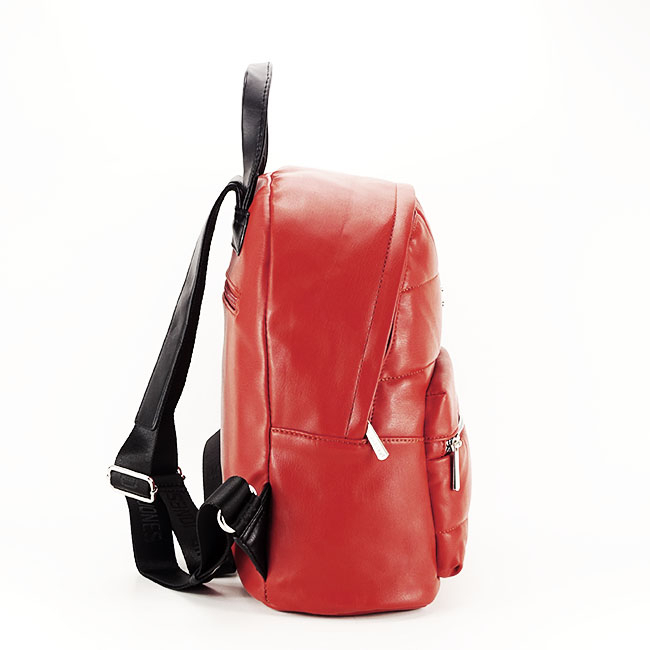 Rucsac dama cu aspect matlasat B-6608-3 18 Caramiziu Caramiziu