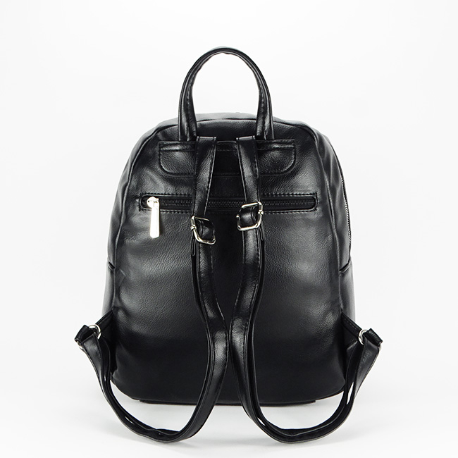 Rucsac negru mediu B-6829-3 17 Negru