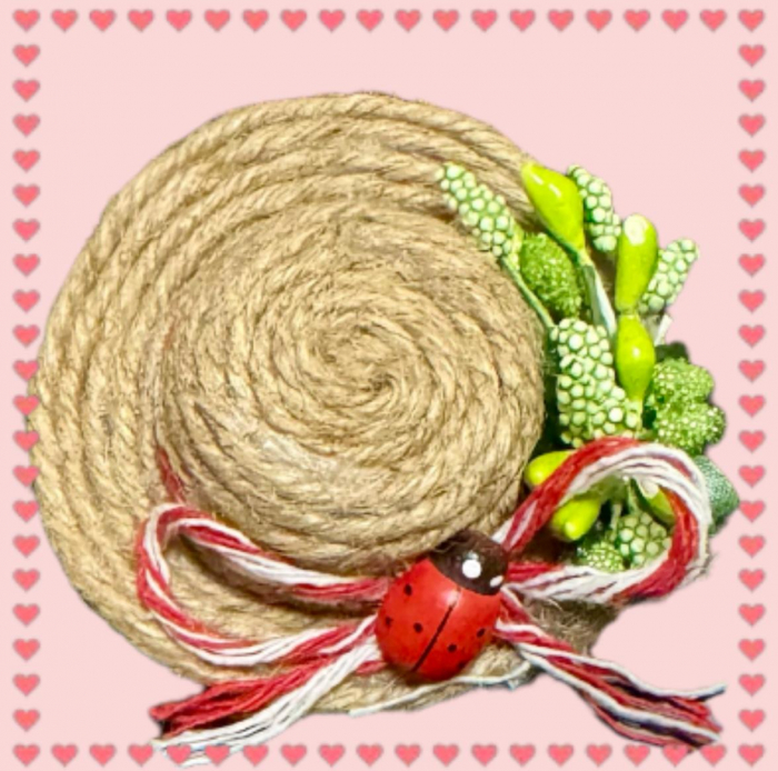 Brosa martisor palarie [1]