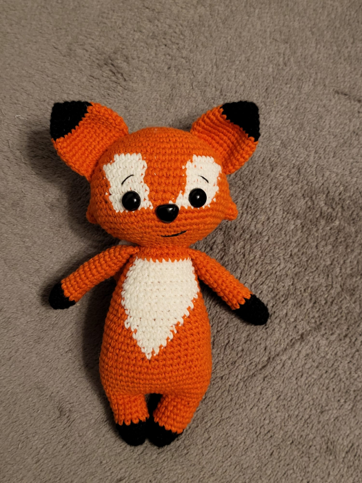 Jucarie Crosetata Vulpe 18 cm [1]