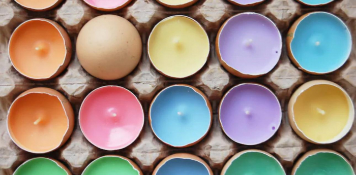 Lumanare Parfumata Hand Made cu tematica Pascala - Paste [3]