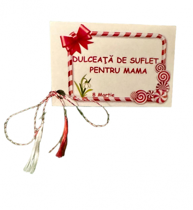 Martisor magnet "Dulceata de suflet pentru mama" [1]