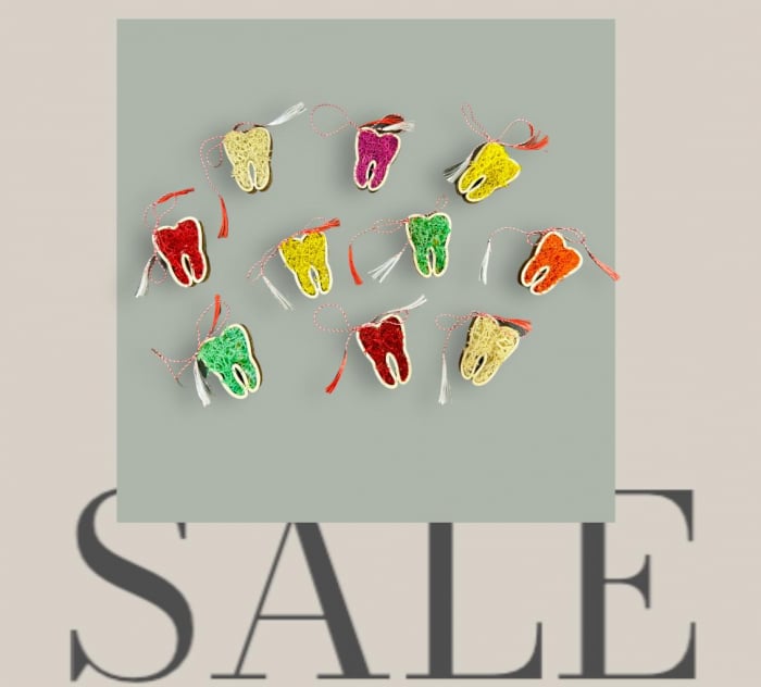 Martisor Masea / Dinte cu licheni stabilizati Hand-Made [1]