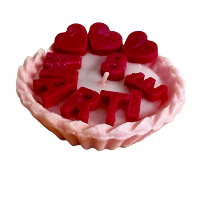 O lumanare parfumata hand made in pahar deosebit cu mesaj personalizat 1 sau 8 martie [1]